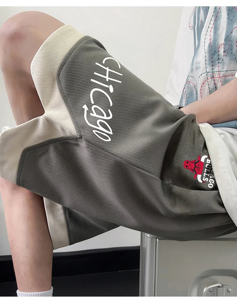 Men’s Oversized Basketball Shorts – Quick Dry & Breathable