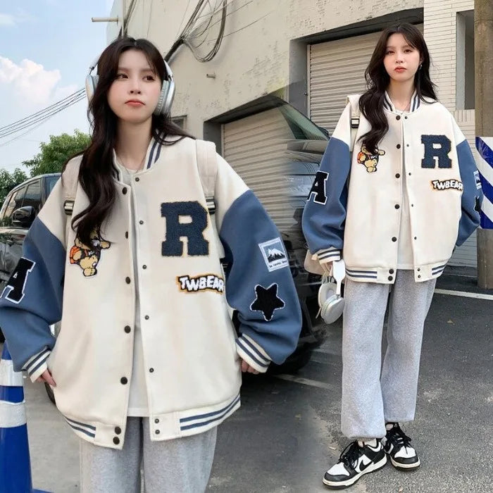 Women's Retro Varsity Jacket – Autumn/Winter