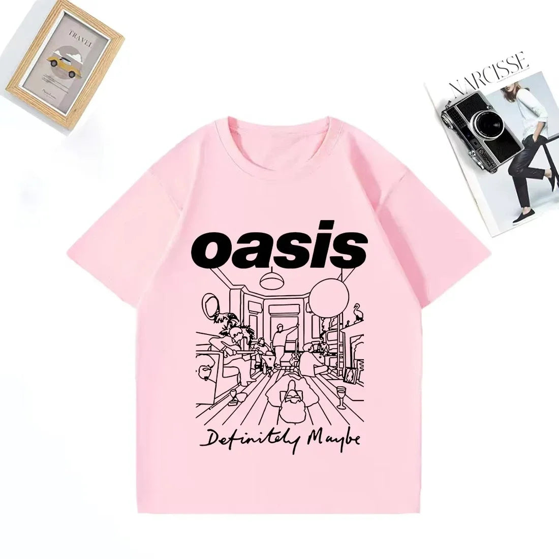 Vintage Band Oversized Tee – Retro Casual