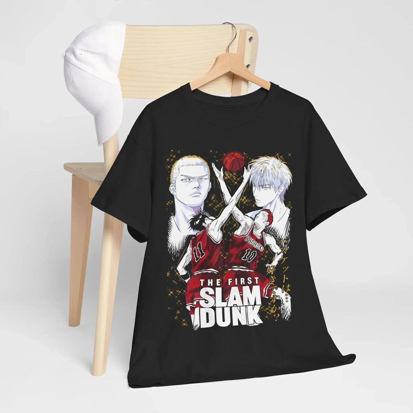 2025 Slam Dunk Oversized Tee – Anime Print