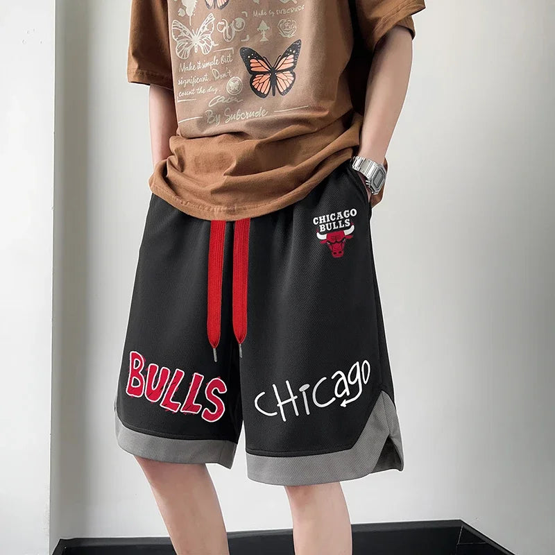 Men’s Oversized Basketball Shorts – Quick Dry & Breathable