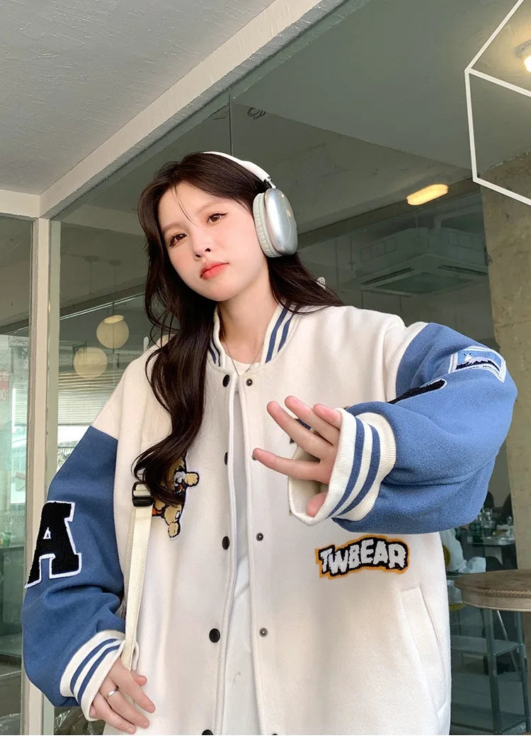 Women's Retro Varsity Jacket – Autumn/Winter